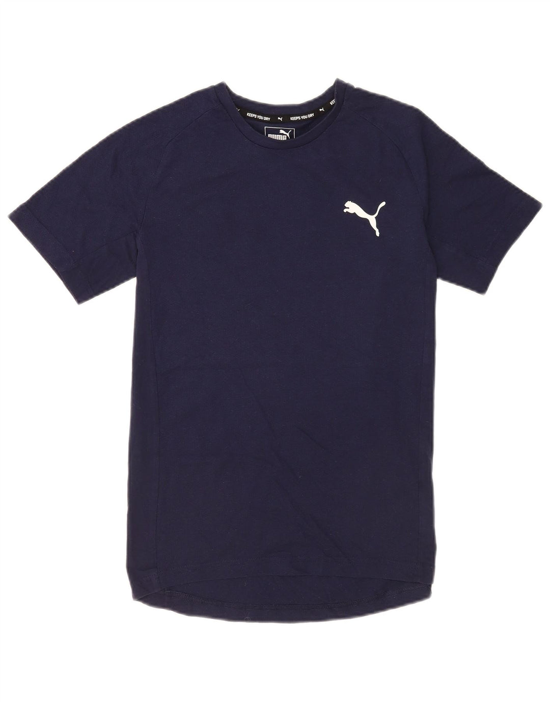 T-shirt męski Puma Top, średni, granatowy, bawełniany