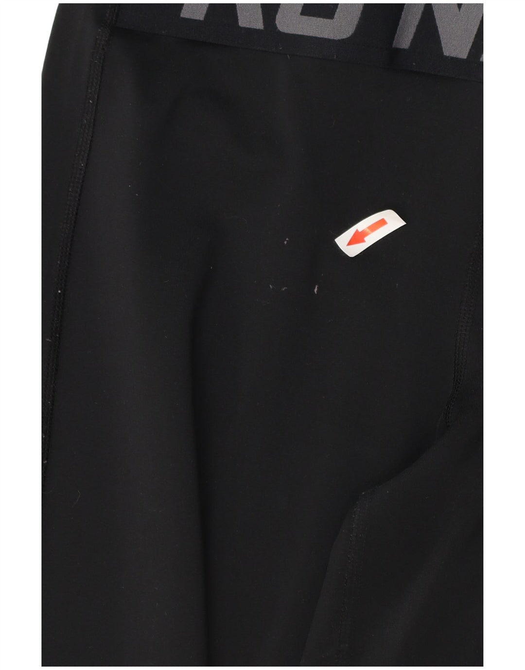 Damskie legginsy NIKE Dri Fit Graphic UK 12, średni czarny poliester