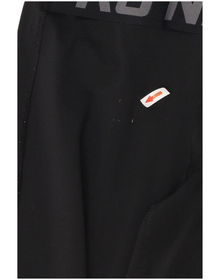 Damskie legginsy NIKE Dri Fit Graphic UK 12, średni czarny poliester