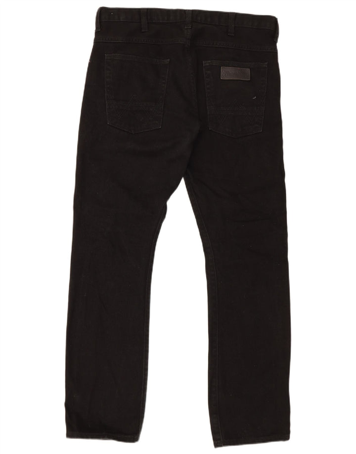 Wrangler Męskie Spencer Slim Straight Jeans W34 L32 Czarne