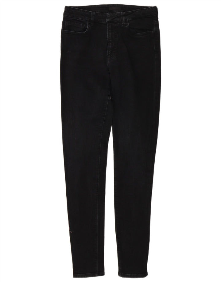 Damskie jeansy Skinny Prada W26 L30 czarne