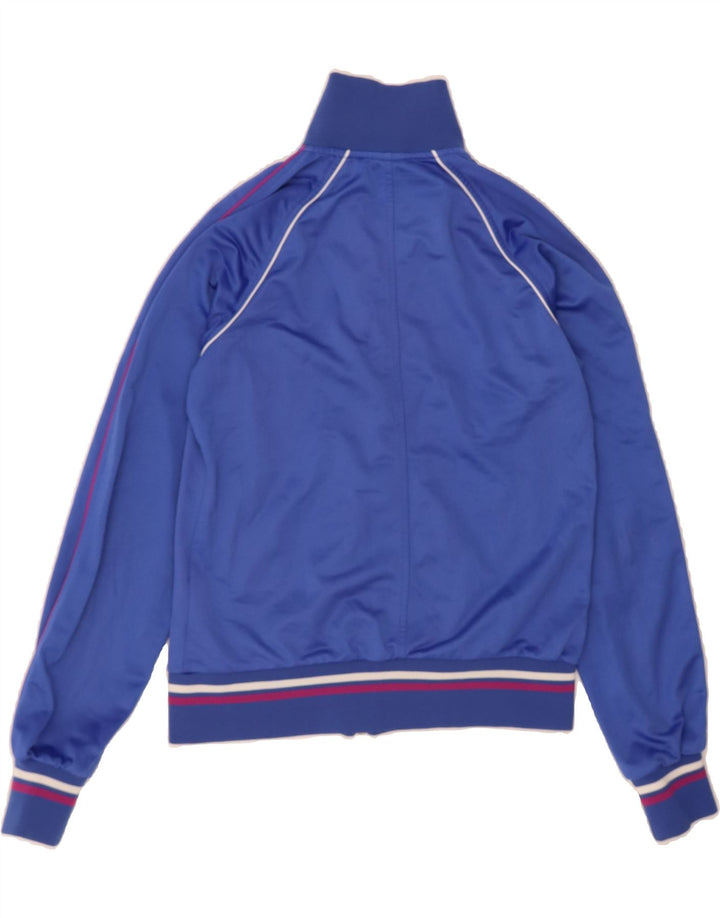 DIADORA Womens Tracksuit Top Jacket IT 44 Medium Blue Polyester Vintage Diadora and Second-Hand Diadora from Messina Hembry 