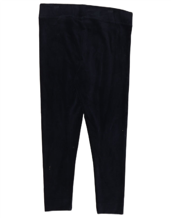 Legginsy damskie Marks & Spencer UK 16, duże, granatowe, bawełniane