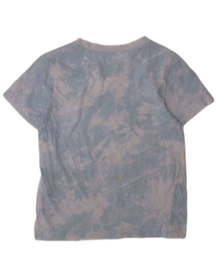 Chłopięcy T-shirt z grafiką NIKE, rozmiar 6-7 lat, duży, niebieski Tie Dye