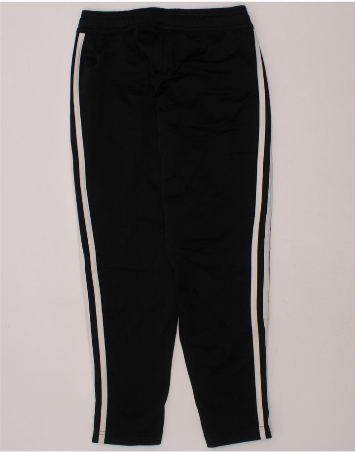 ADIDAS Boys Tracksuit Trousers 7-8 Years  Black Polyester Vintage Adidas and Second-Hand Adidas from Messina Hembry 