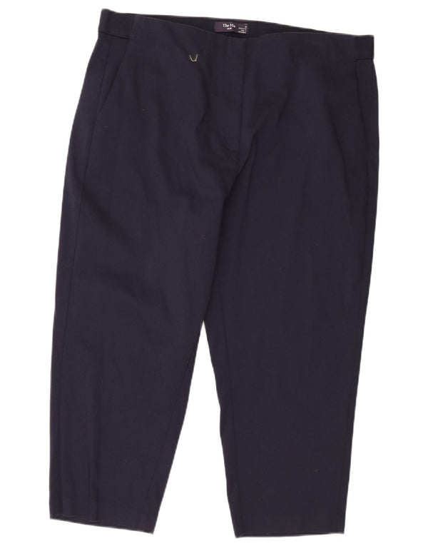 Spodnie Marks & Spencer Damskie The Mia Capri UK 18 XL W40 L22 Granatowe