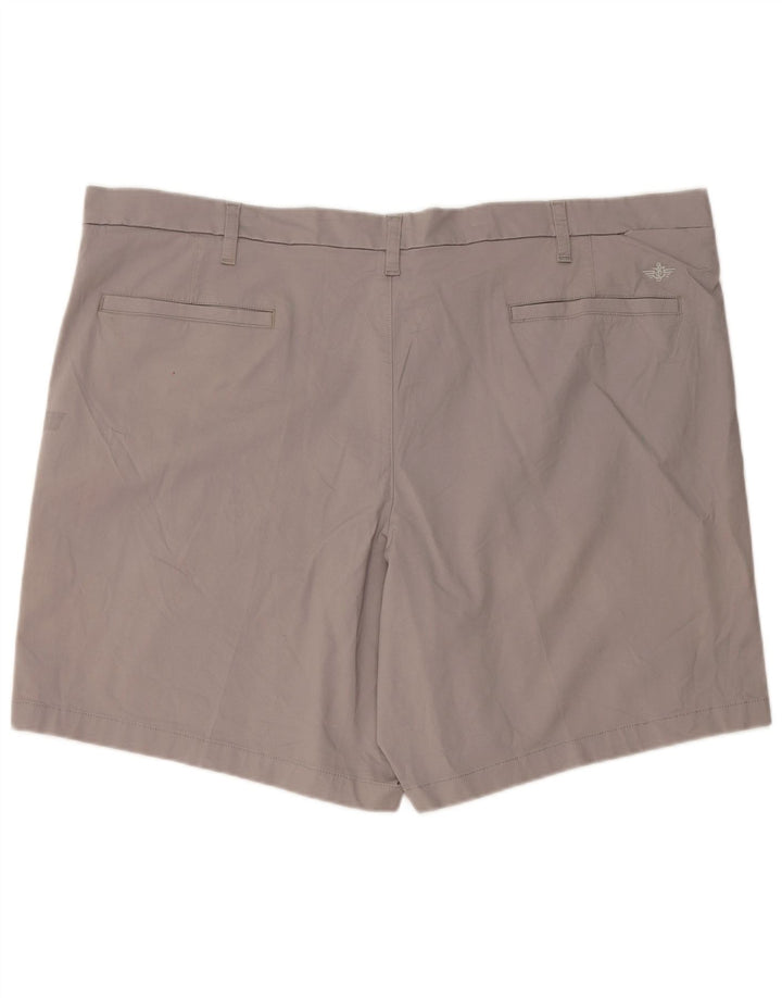 Męskie spodenki chino DOCKERS W48 4XL szara bawełna