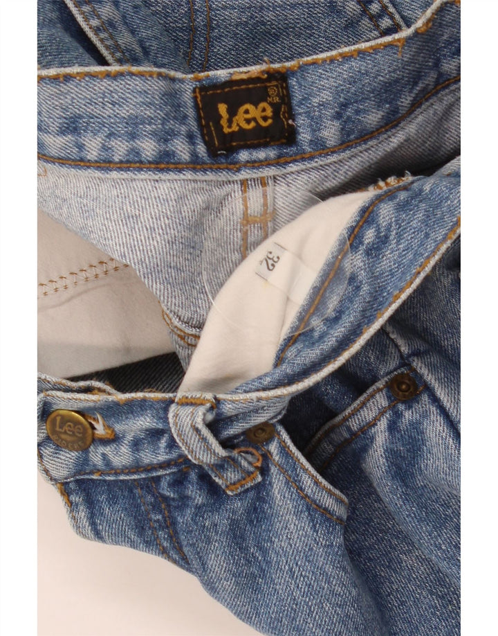Męskie spodenki jeansowe Lee W32, średni niebieski