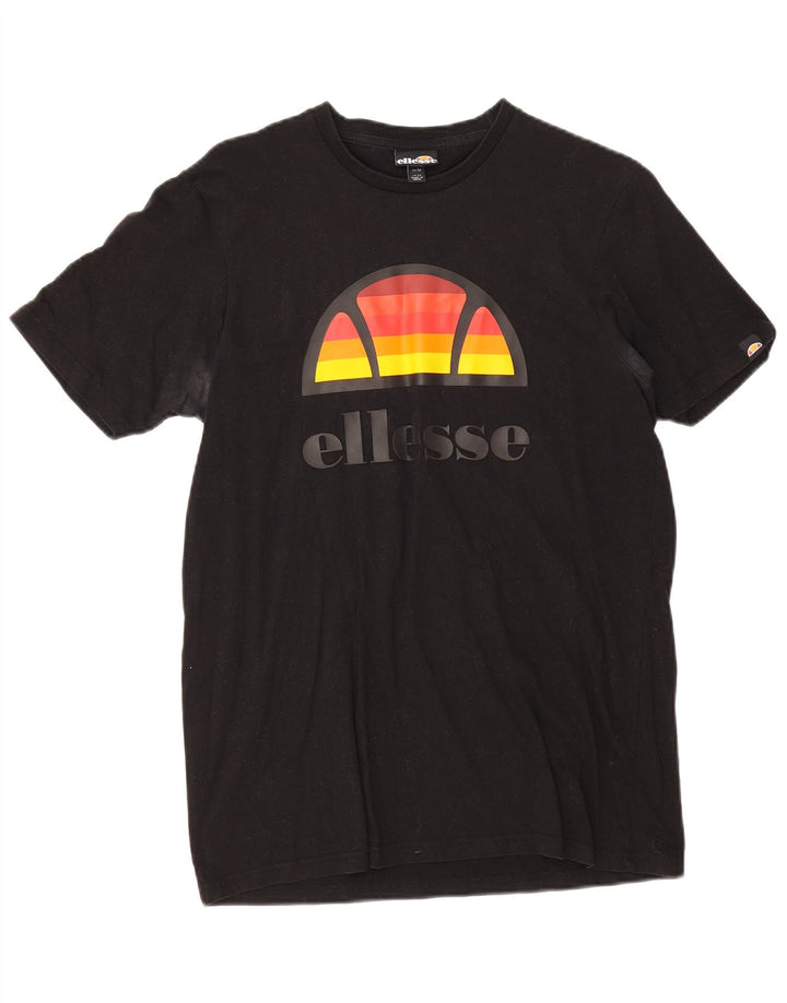 Męska koszulka graficzna Ellesse Top Medium Black