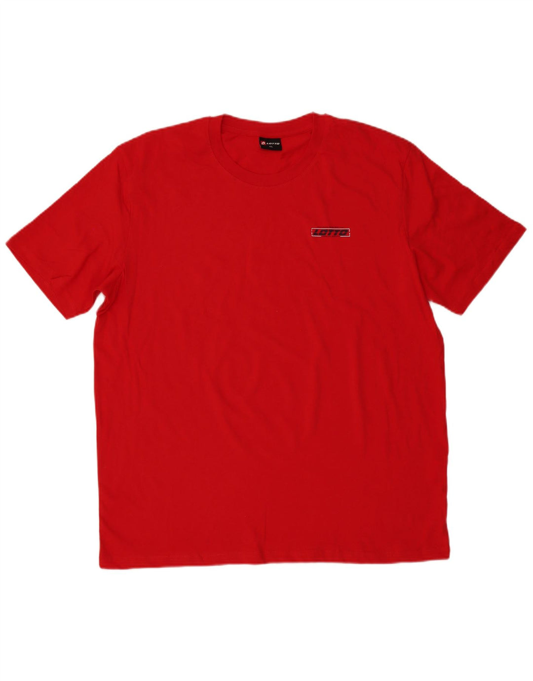 LOTTO Mens T-Shirt Top 2XL Red Cotton
