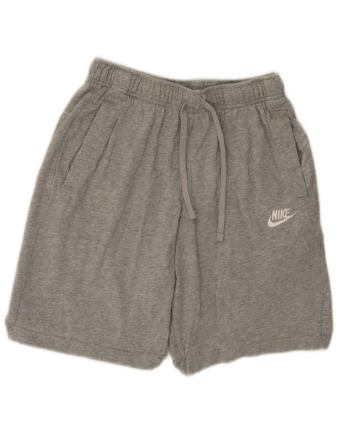 Męskie spodenki sportowe Nike XS, szara, bawełniana nakrapiana