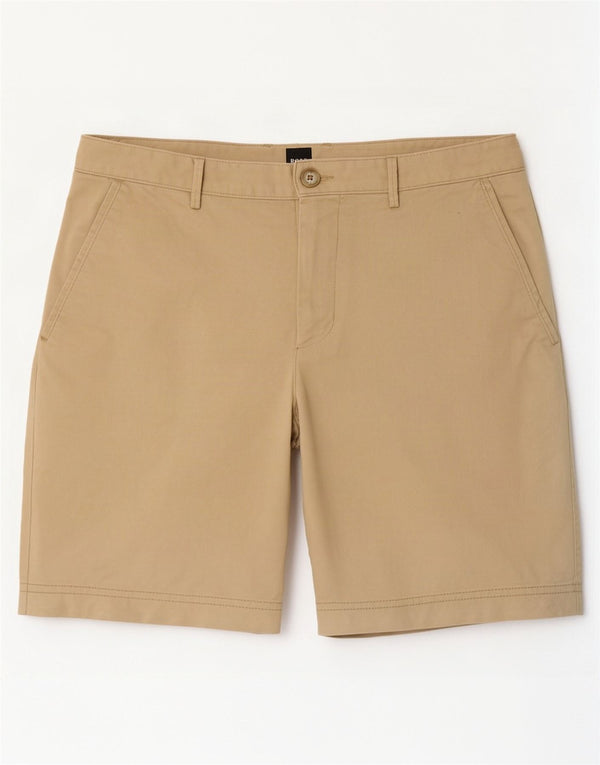 Męskie spodenki Chino Hugo Boss IT 46 Small W30 Beżowa bawełna