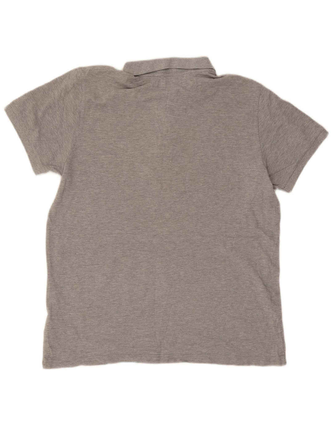 Męska koszulka polo Adidas XL, szara, bawełniana w plamki
