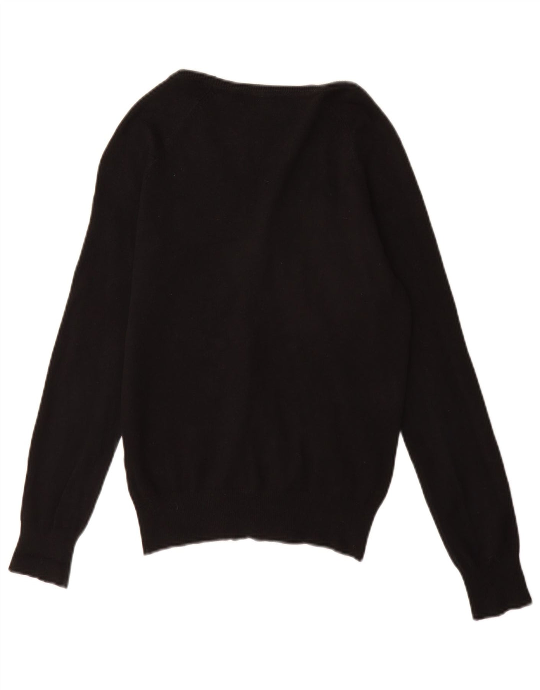 Sweter damski Zara UK 12, średni czarny, bawełniany
