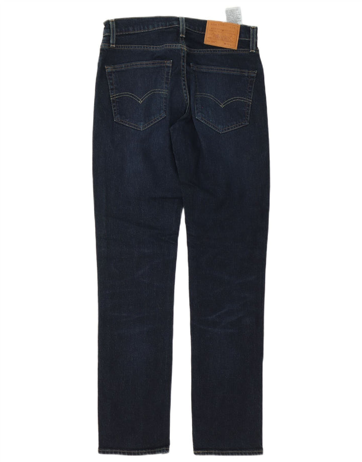 Męskie jeansy Levi's 511 Slim W30 L32 Granatowa bawełna