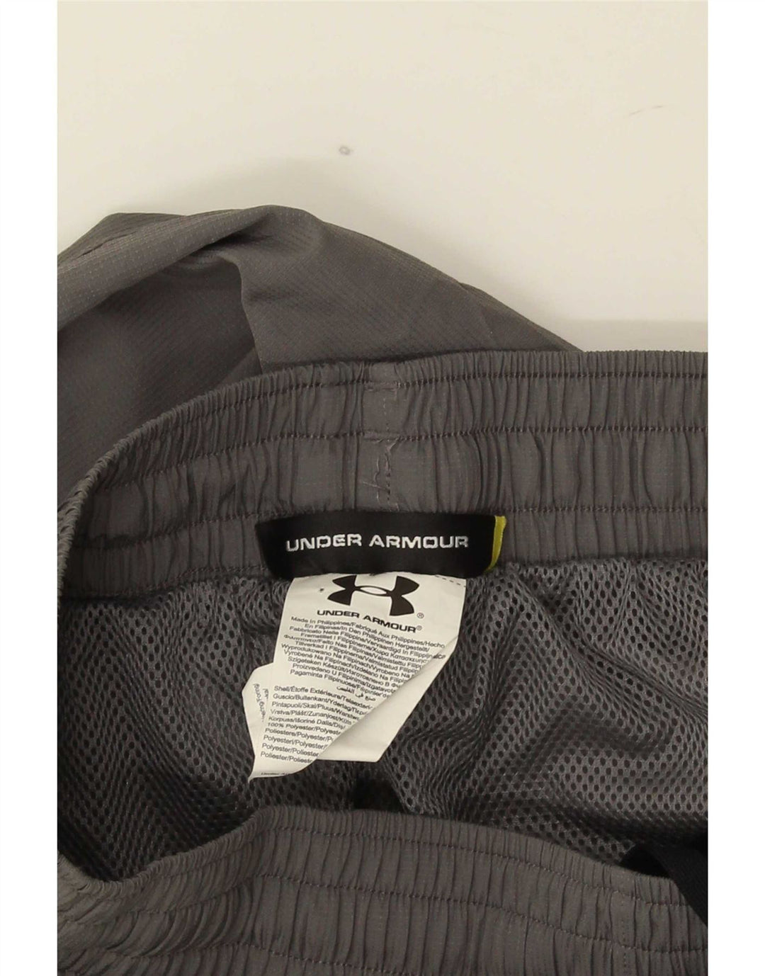 Męskie spodnie dresowe Under Armour, małe, szare, z poliestru