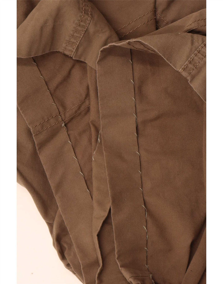 Marks & Spencer Damskie spodenki cargo UK 16, duże, W34, bawełna khaki