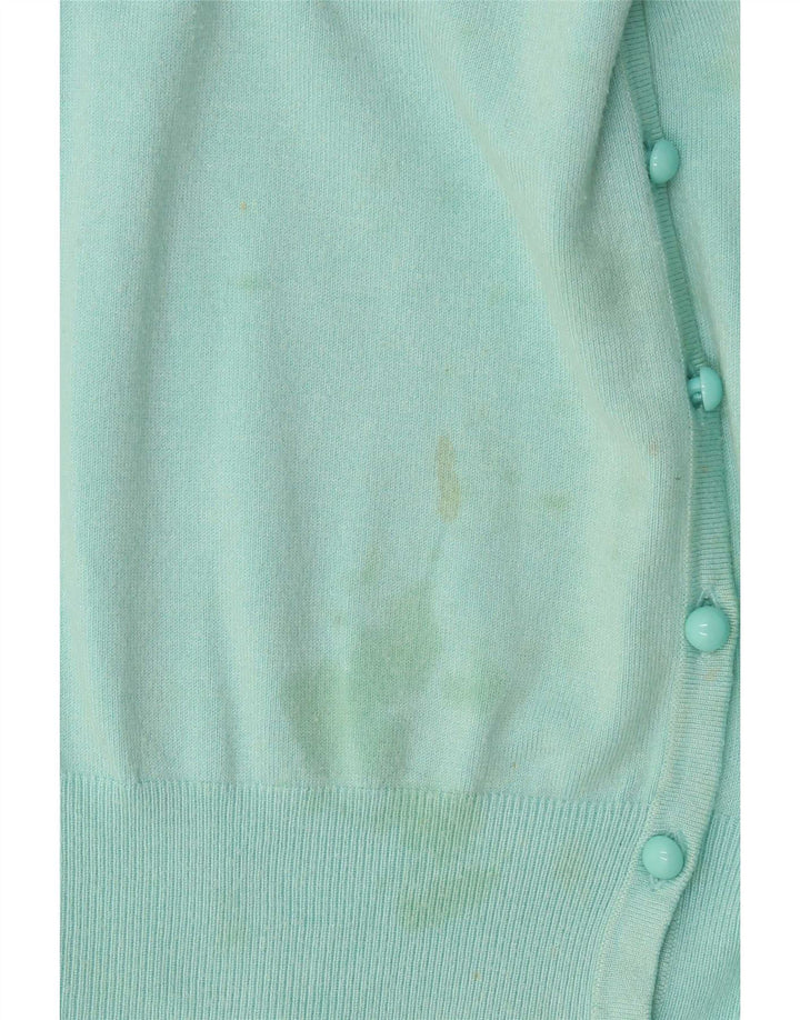 Sweter damski Marks & Spencer UK 14, duży, turkusowy
