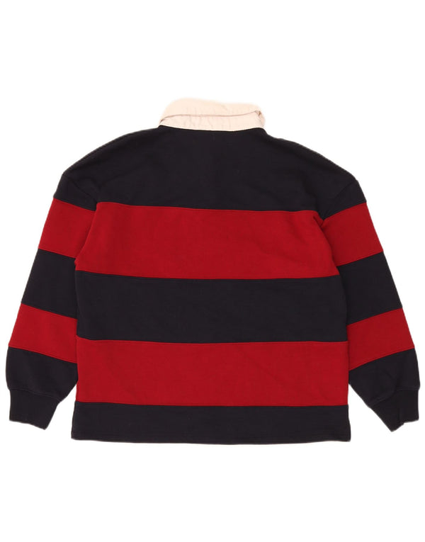 Damska koszulka polo oversize do rugby Zara UK 10, mała, granatowa