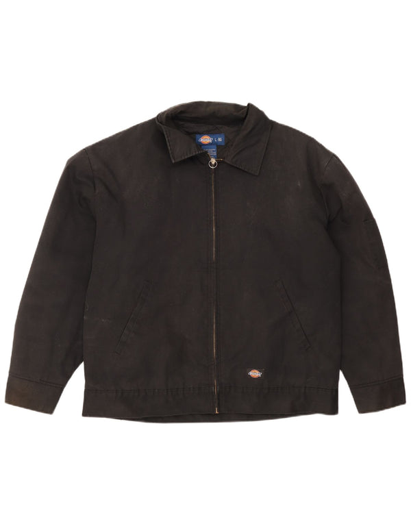 Męska kurtka bomber Dickies UK 40, duża, czarna, poliester