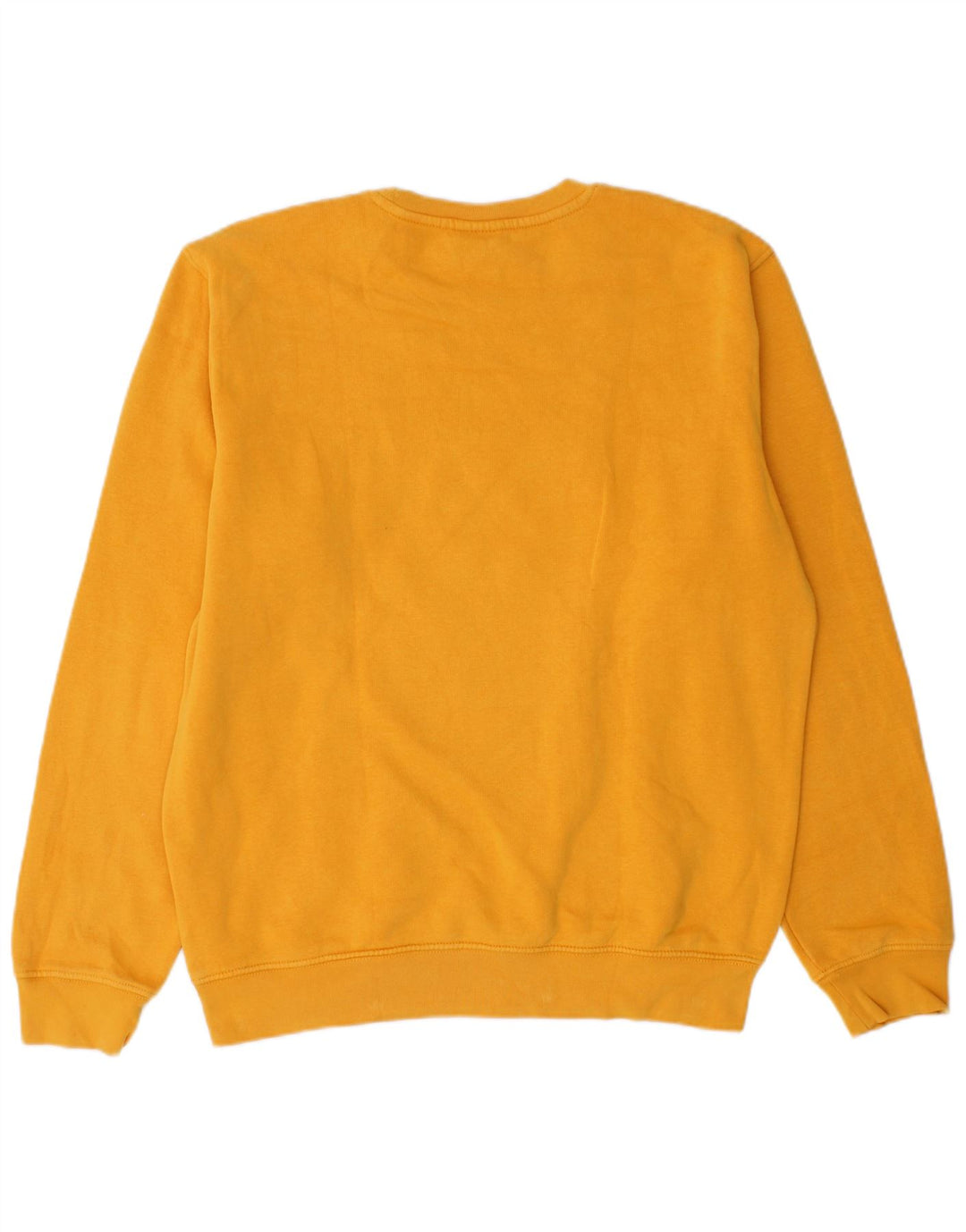 Męski sweter z grafiką Champion, średni żółty, bawełniany
