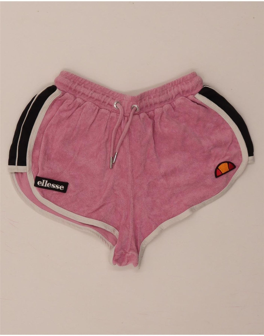 Damskie spodenki sportowe Ellesse UK 8 Small Pink Colorblock Cotton