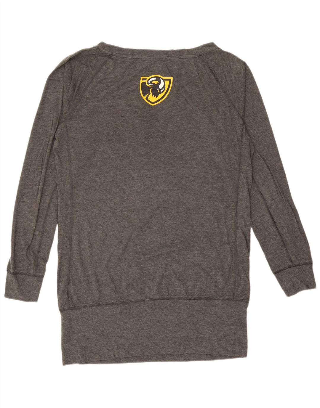 Damski top NIKE VCU Rams Graphic z długim rękawem, UK 16, duży, szary poliester