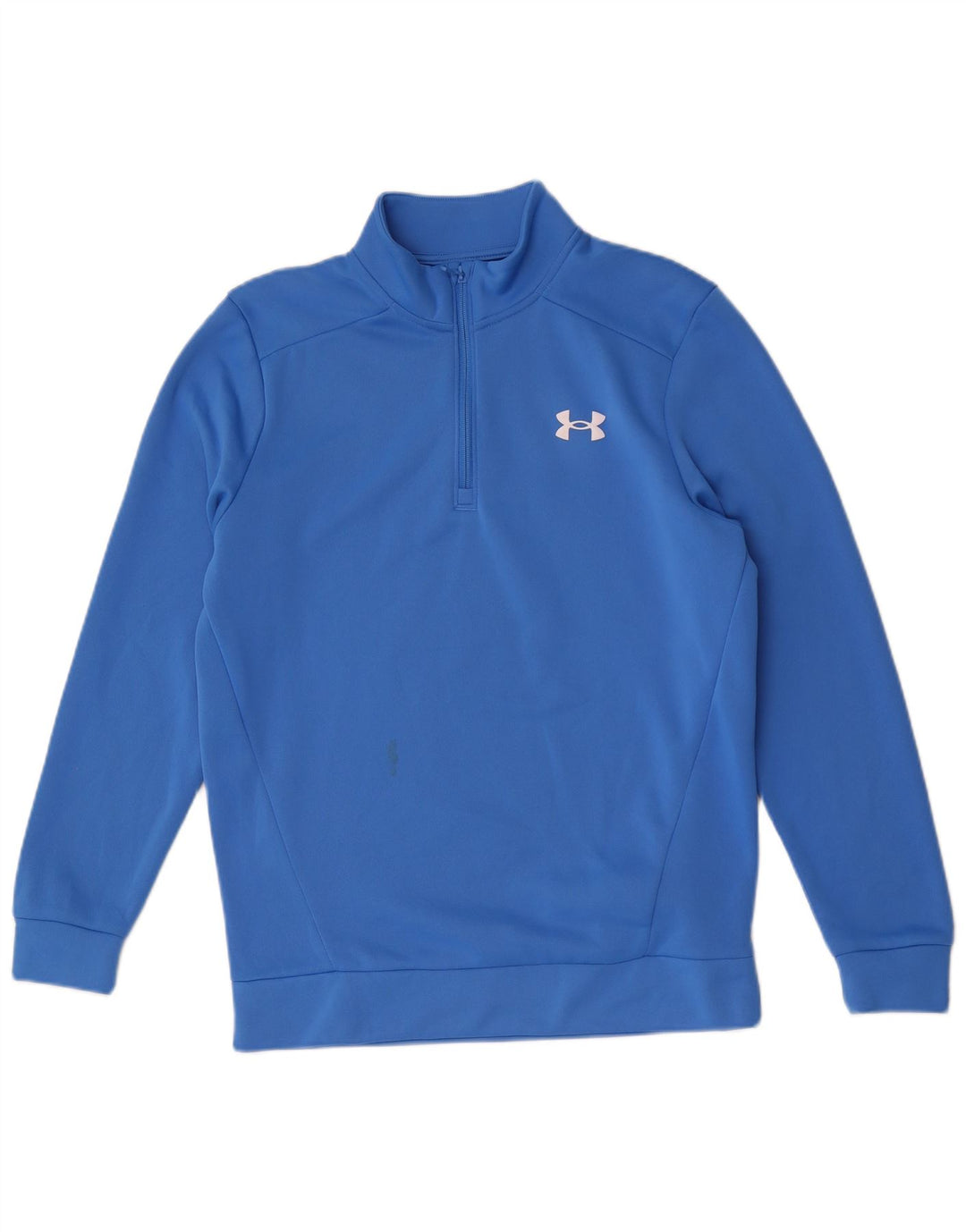 Męska bluza z zamkiem błyskawicznym Under Armour, mały, niebieski poliester
