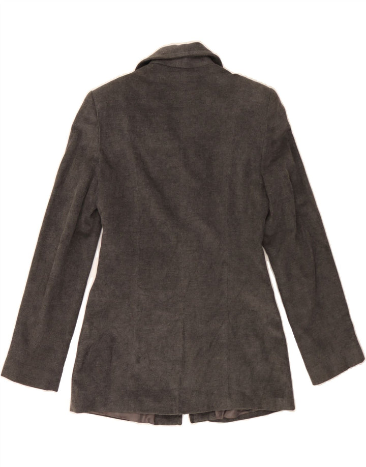 CONBIPEL Womens Esisto Full Zip Blazer Jacket IT 44 Medium Grey Viscose Vintage Conbipel and Second-Hand Conbipel from Messina Hembry 