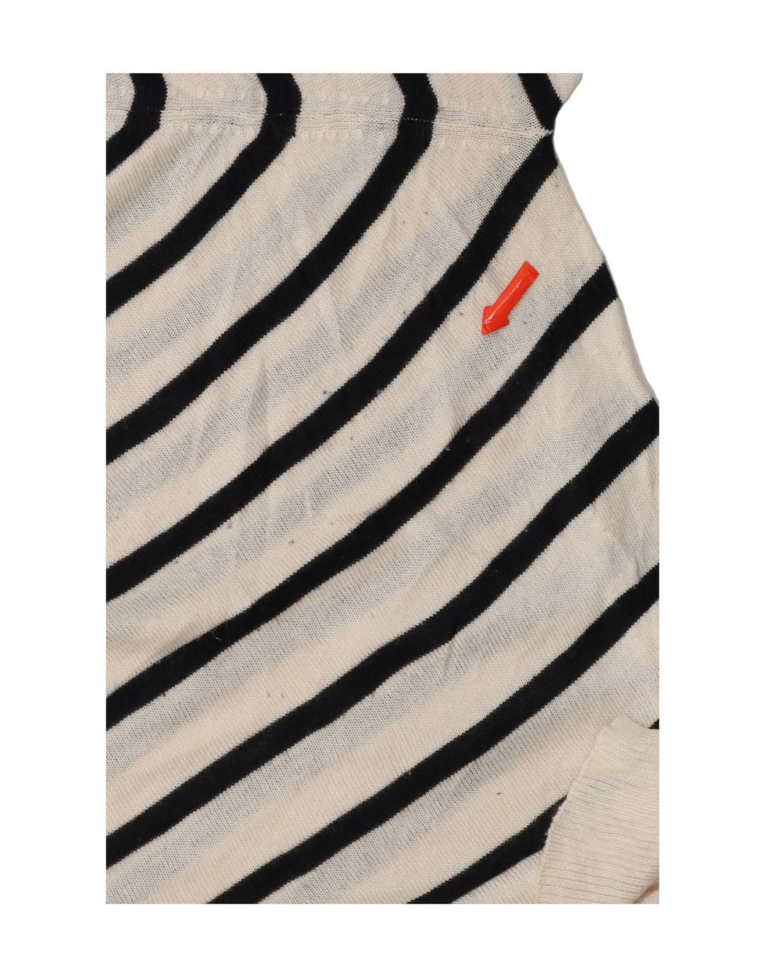ZARA Womens Oversized Boat Neck Jumper Sweater UK 14 Medium Off White Vintage Zara and Second-Hand Zara from Messina Hembry 