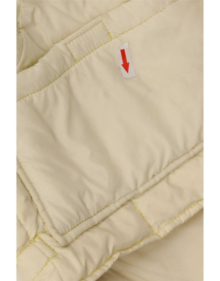 Męska wyściełana kamizelka Invicta IT 52 XL w kolorze złamanej bieli, nylon