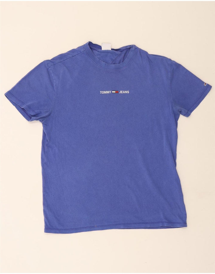 T-shirt męski Tommy Hilfiger, mały, niebieski