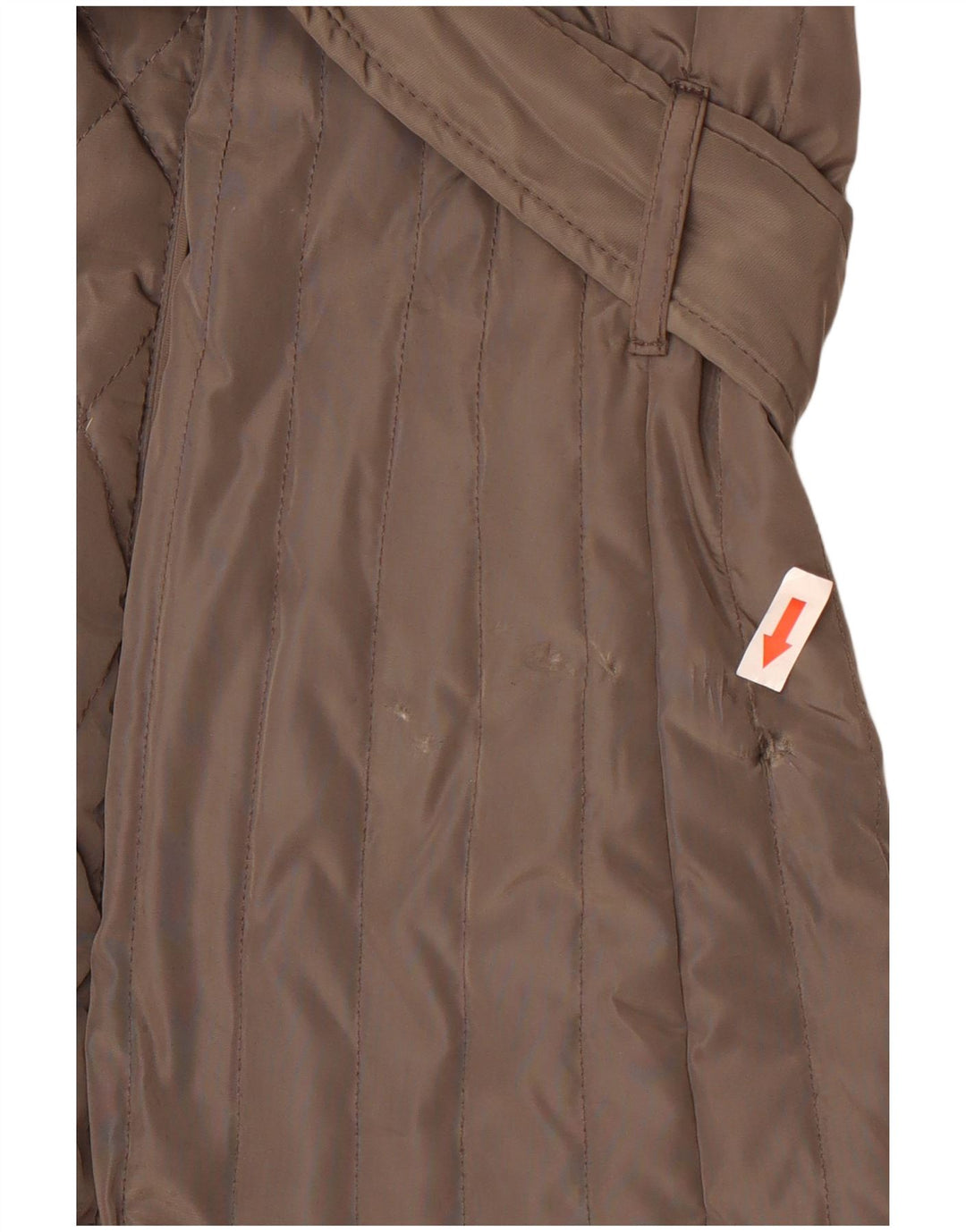 Damska pikowana kurtka Michael Kors UK 18 XL, brązowy poliester