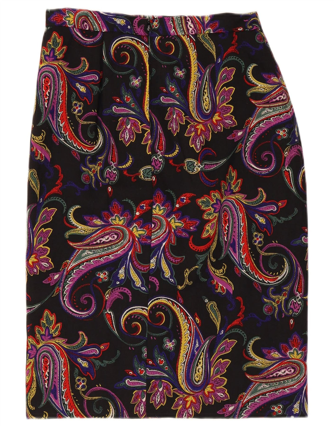 Damska spódnica ołówkowa w stylu vintage W30 Średnia wielobarwna paisley