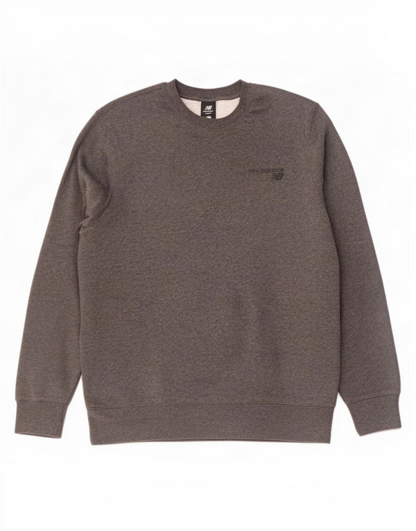 Męska bluza New Balance XL, szara, nakrapiana