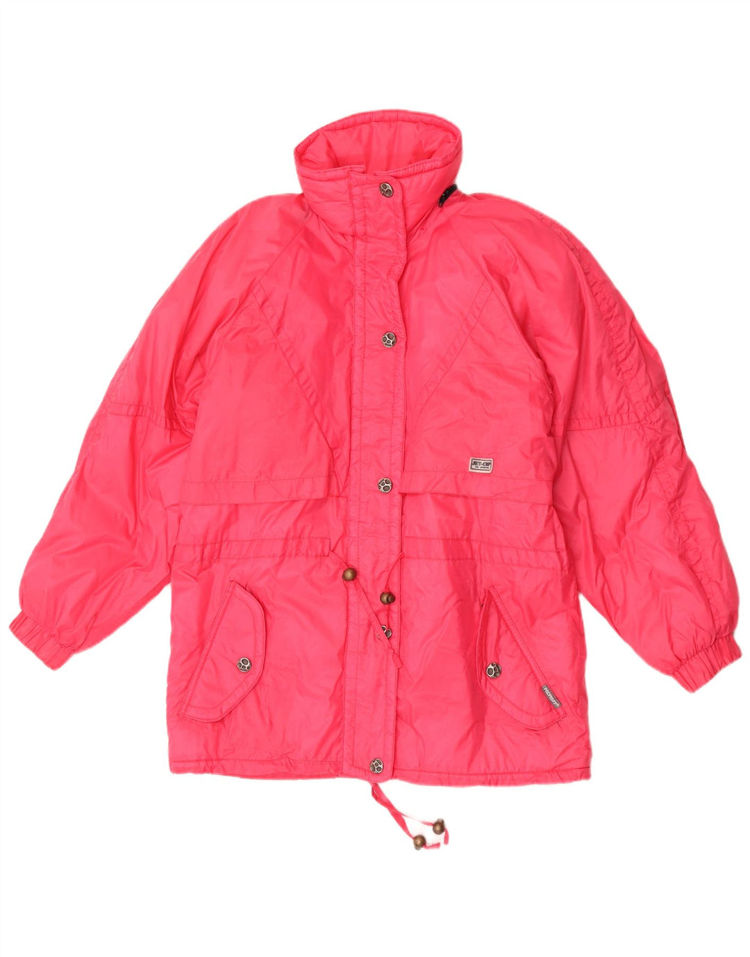 Damska kurtka wiatrówka Vintage UK 10 Small Pink Poliamid