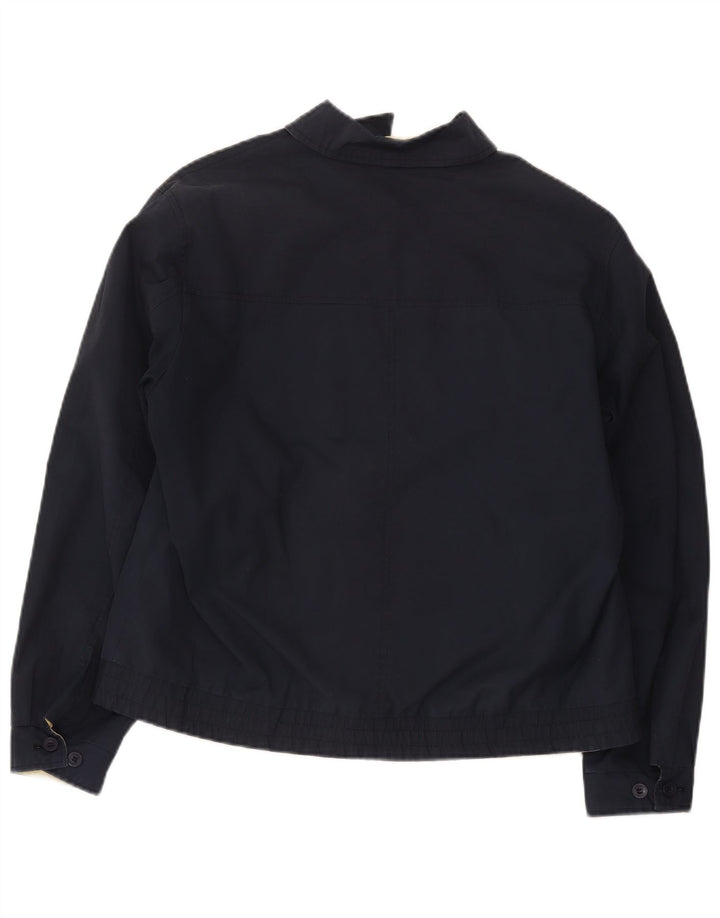 Męska kurtka bomber Vintage UK 38, średni granat