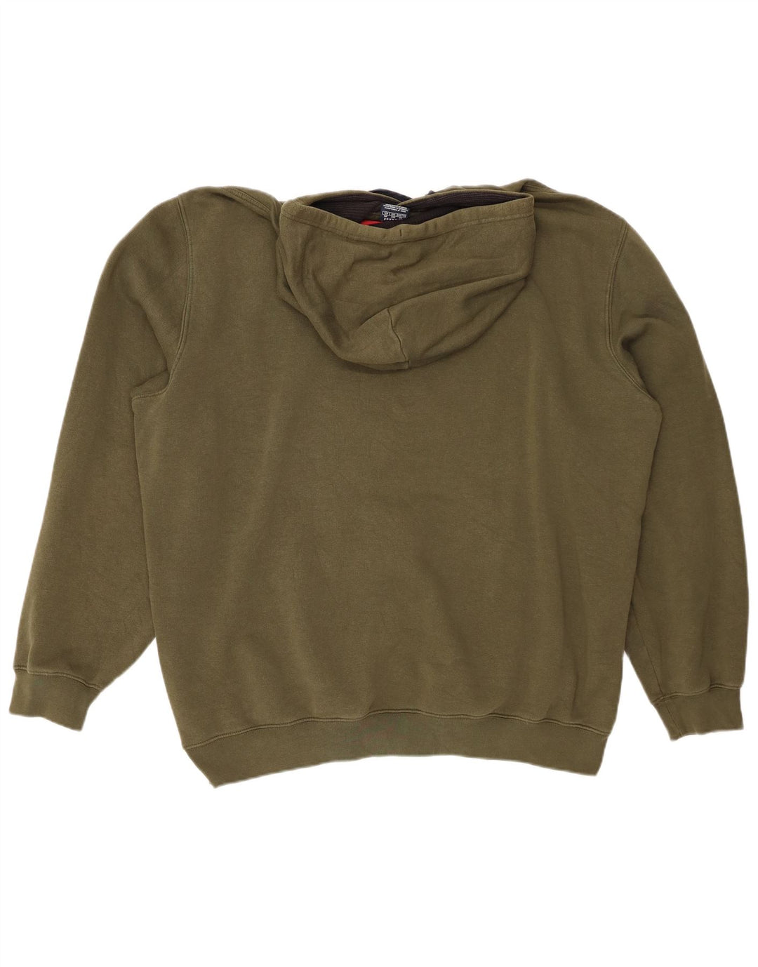 Męski sweter z kapturem i grafiką CHAMPION 3XL, bawełna khaki