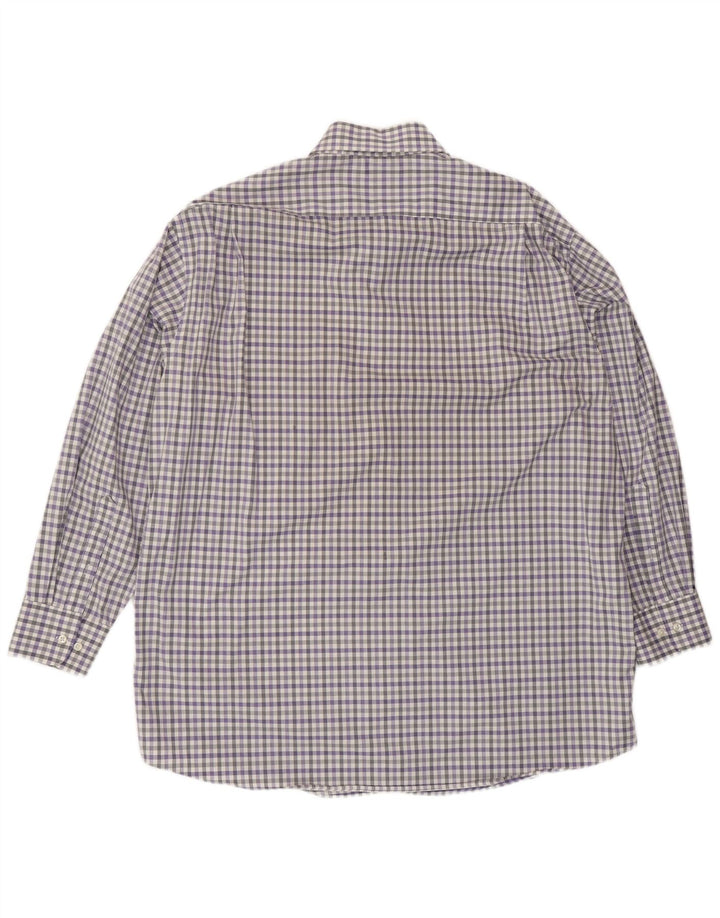 Koszula męska Tommy Hilfiger o regularnym kroju, rozmiar 17 XL, niebieska kratka