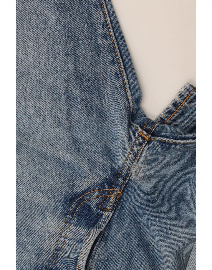 Męskie dżinsy Levi's 501 Straight W34 L34 Niebieskie bawełniane