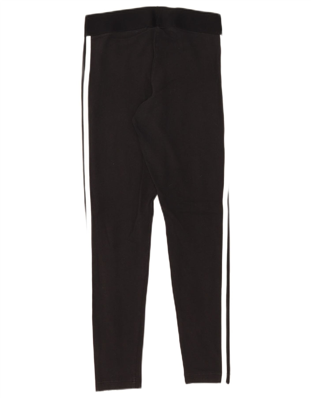 Damskie legginsy Adidas o regularnym kroju UK 8/10, małe, czarne, bawełniane