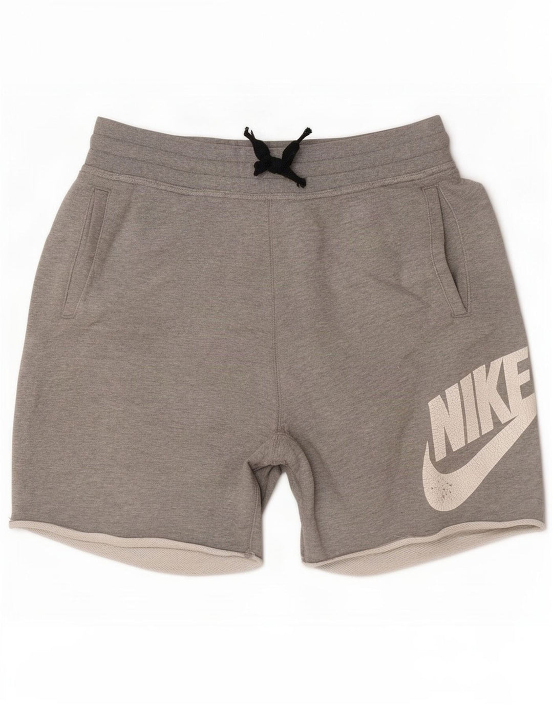 Męskie spodenki sportowe Nike Graphic, średnioszare, bawełniane