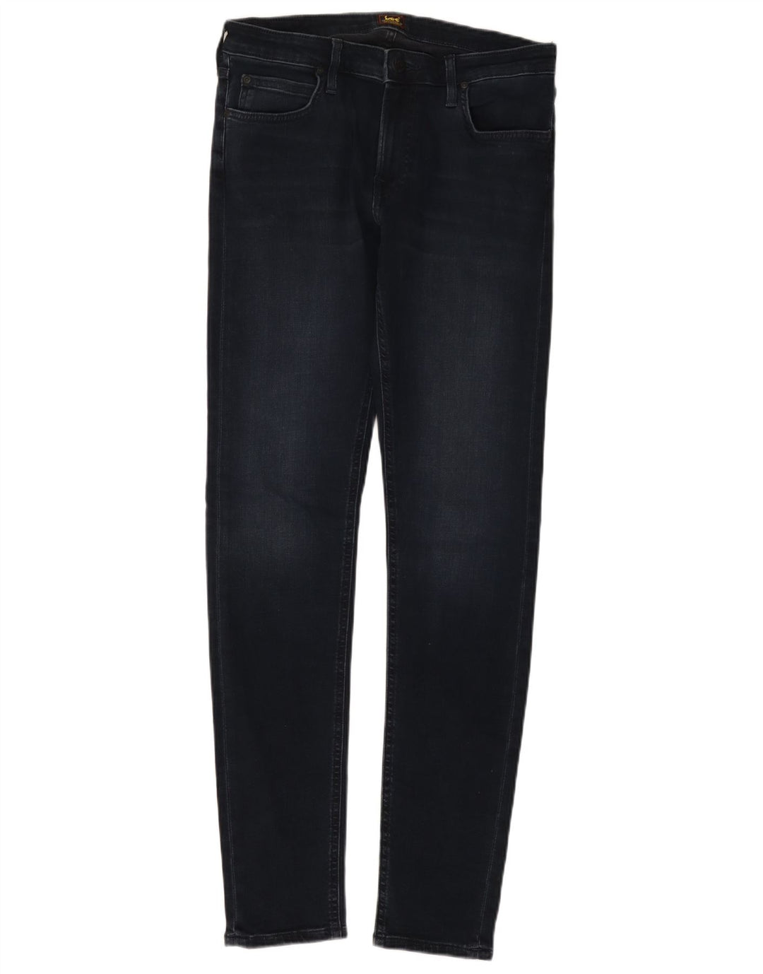 LEE Męskie jeansy Malone Skinny W32 L34 Granatowe, bawełniane