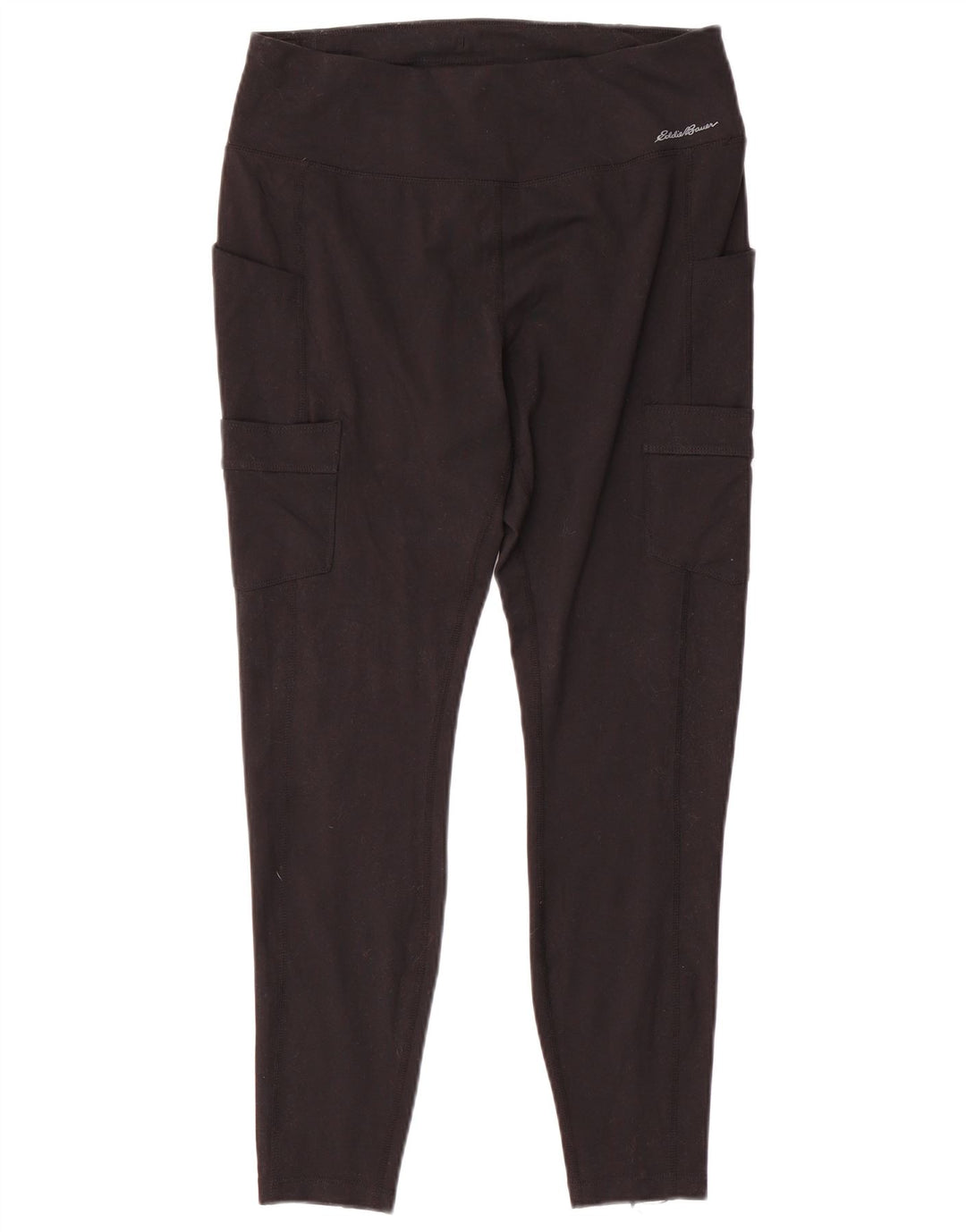 Damskie legginsy cargo Eddie Bauer UK 14, duże, czarne