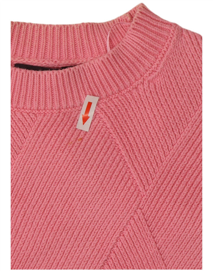 Sweter damski Marks & Spencer z okrągłym dekoltem, UK 14, średni róż