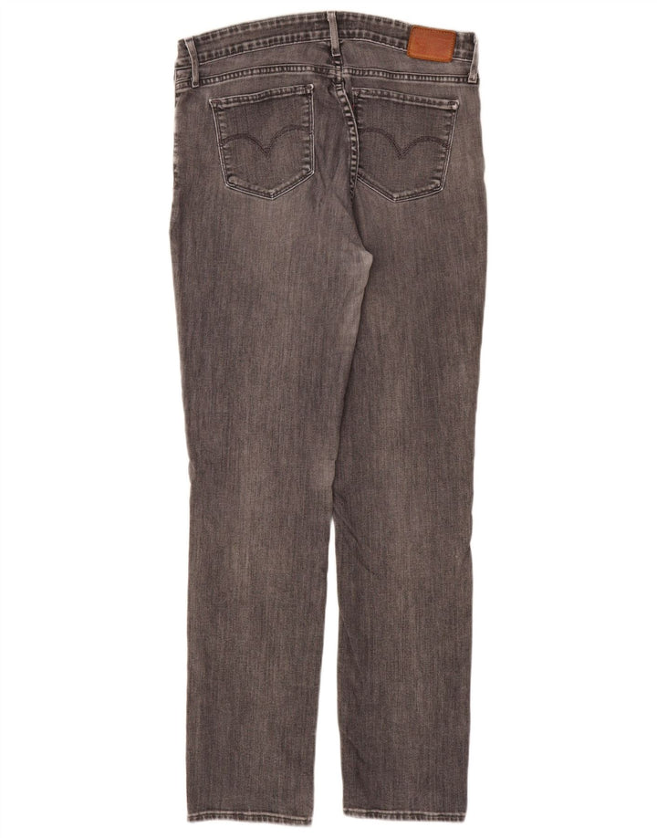 Damskie jeansy Levi's 712 Slim W31 L32 Szara bawełna