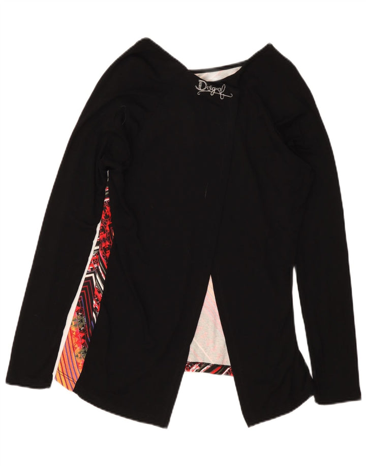 Damska bluzka DESIGUAL Top UK 10 Small, wielobarwna, geometryczna wiskoza