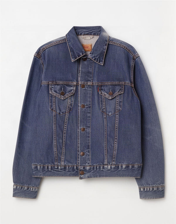 Kurtka dżinsowa Levi's dziewczęca 11-12 lat XL, niebieska bawełniana