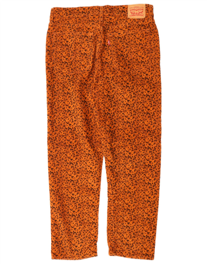 Damskie proste sztruksowe spodnie W31 L28