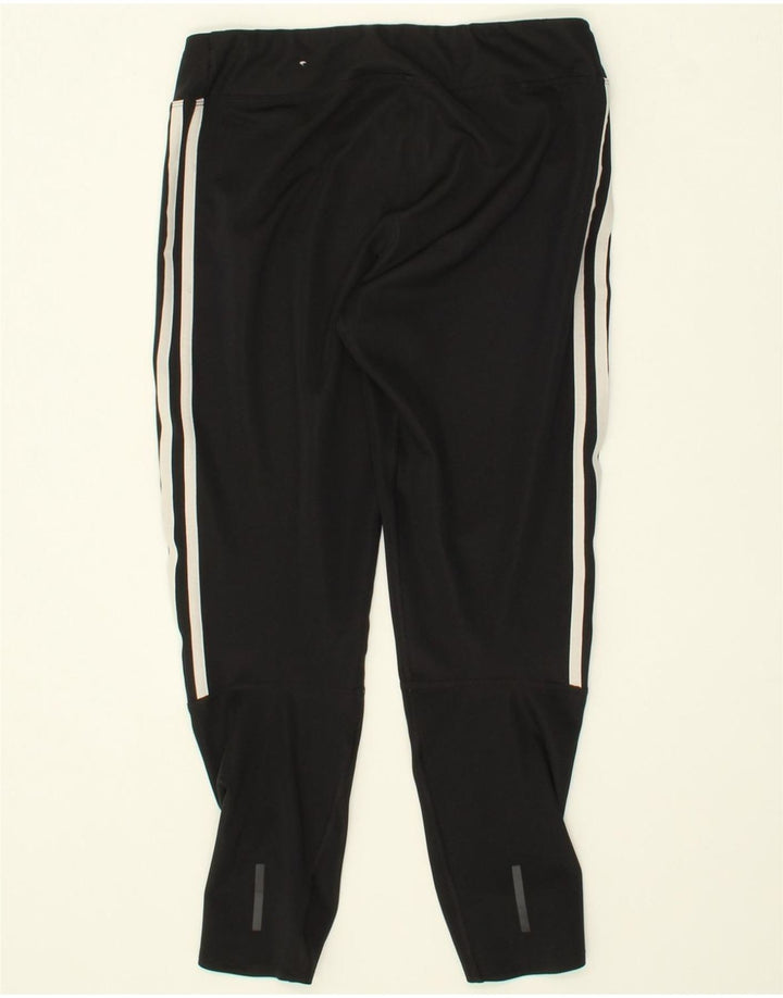 ADIDAS Womens Climalite Leggings UK 12/14 Medium  Black Polyester Vintage Adidas and Second-Hand Adidas from Messina Hembry 